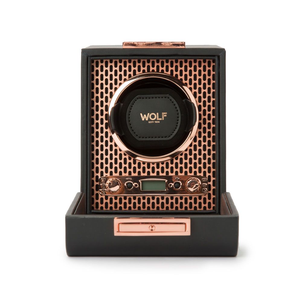 Axis Single Watch Winder copper