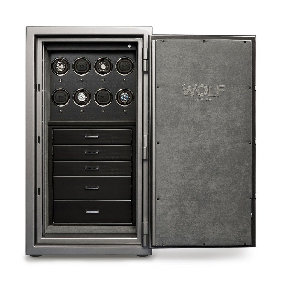 Atlas 8 Piece Winder Safe onyxgunmetal 17 Atlas 8 Piece Winder Safe onyxchrome