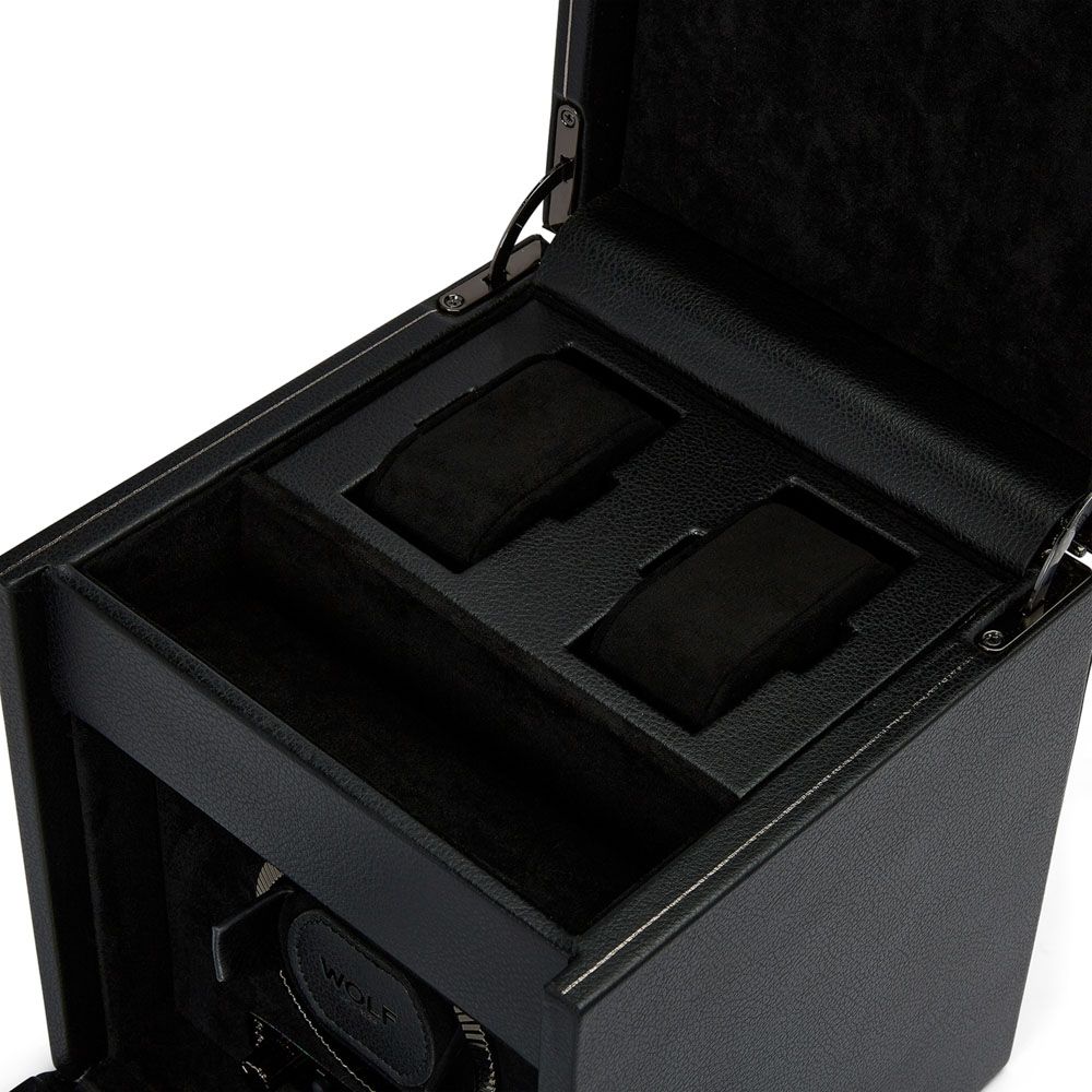 British Racing Single Watch Winder with Storage green 9 British Racing Single Watch Winder with Storage green