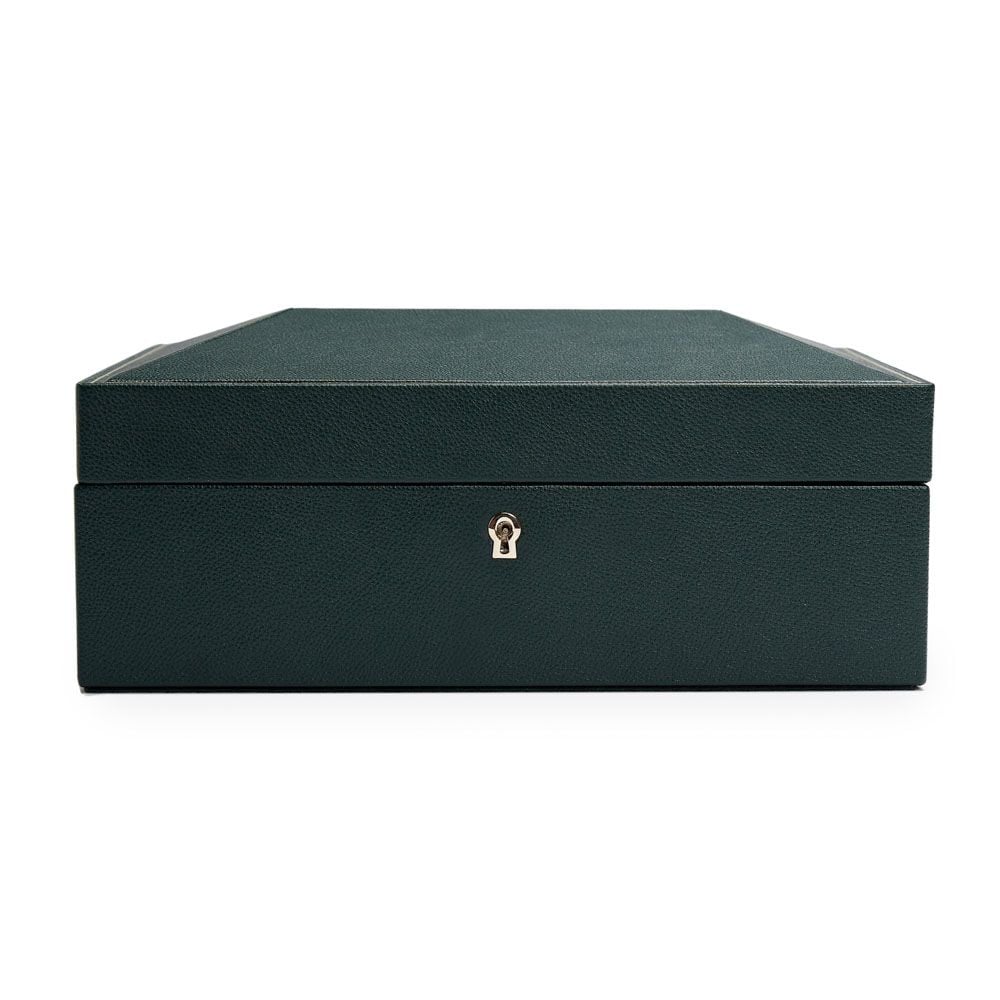 British Racing 8 Piece Watch Box green