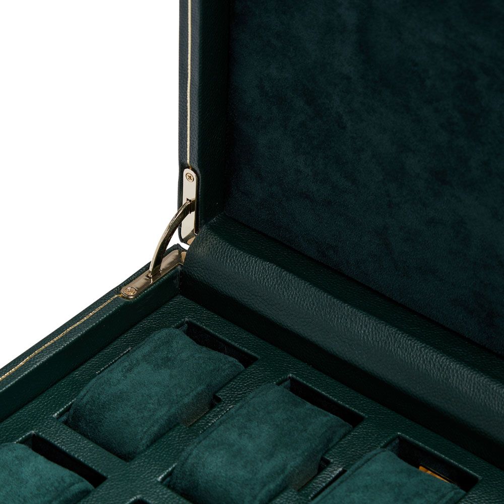 British Racing 10 Piece Watch Box black 4 British Racing 10 Piece Watch Box green