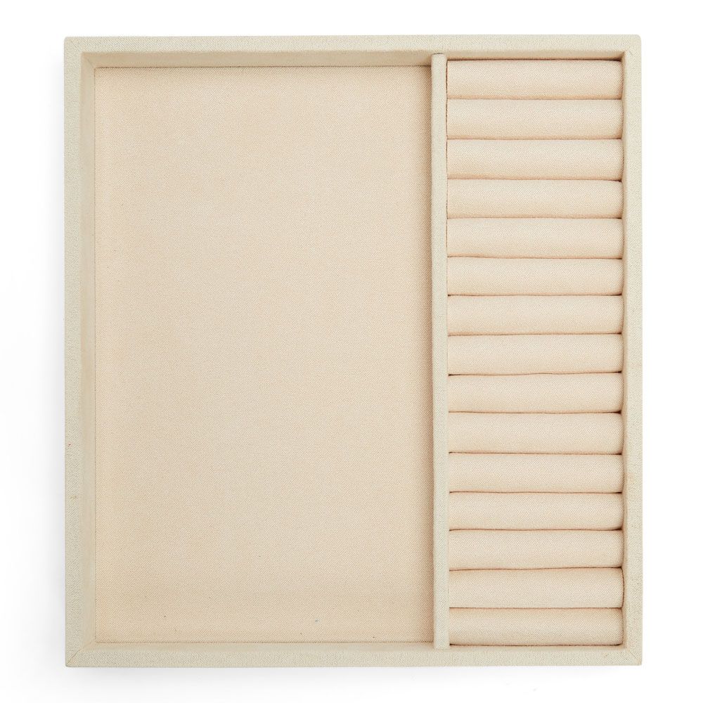Vault Half Insert - Ring Multi Compartment beige