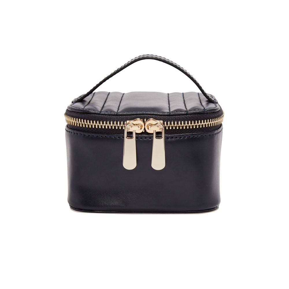 Maria Zip Jewelry Cube mustard