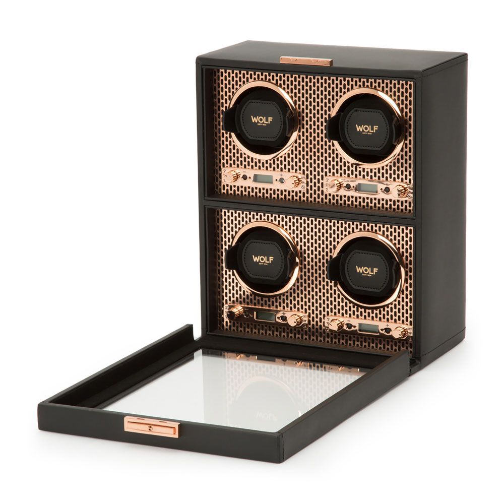 Axis 4 Piece Watch Winder powdercoat