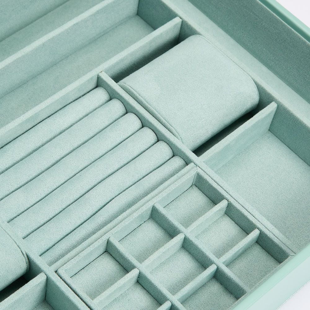 Sophia Jewelry Box with Window forestgreen 4 Sophia Jewelry Box with Window forestgreen