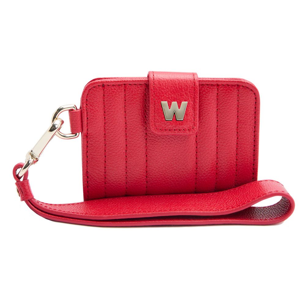 Mimi Credit Card Holder with Wristlet black 23 Mimi Credit Card Holder with Wristlet red