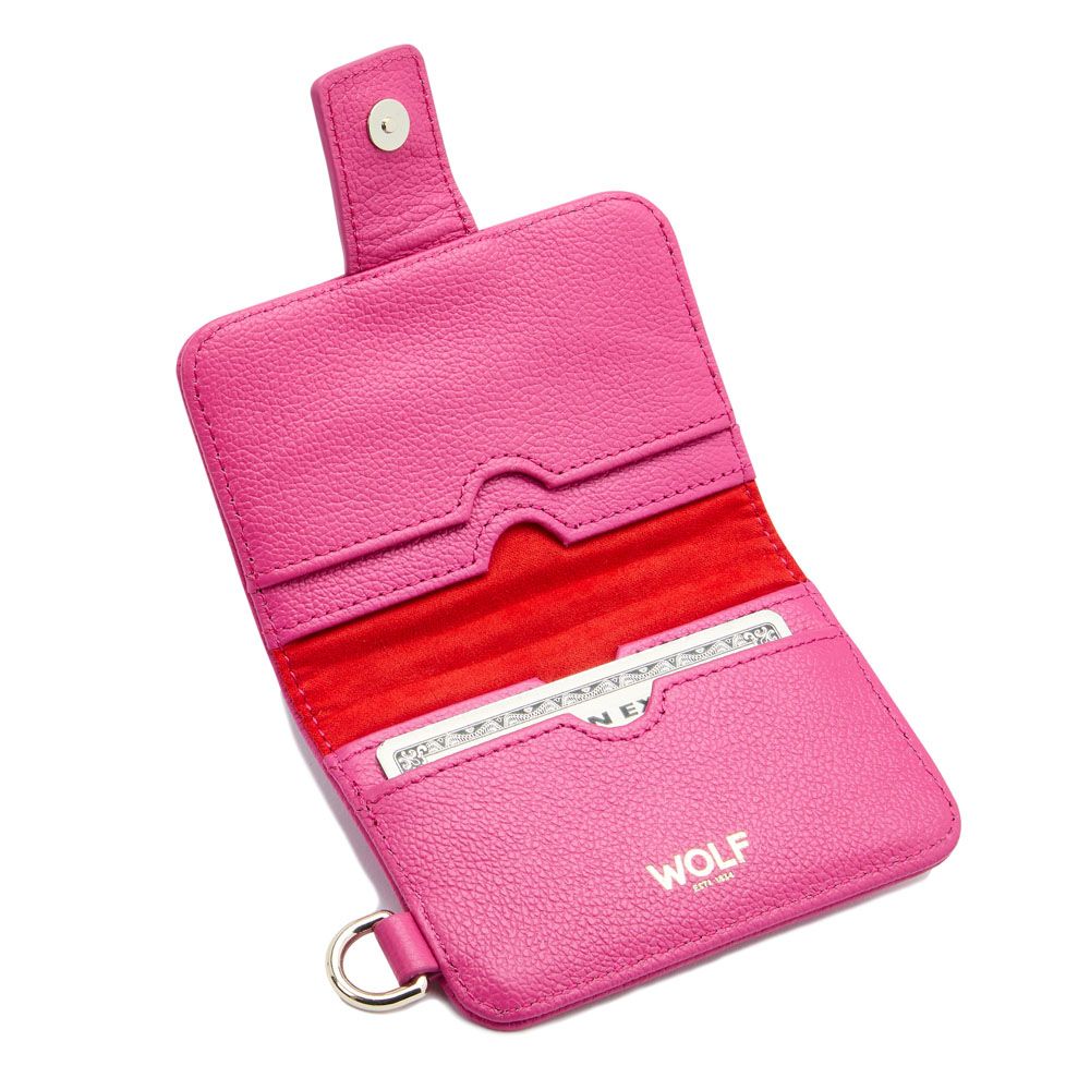 Mimi Credit Card Holder with Wristlet black 33 Mimi Credit Card Holder with Wristlet red