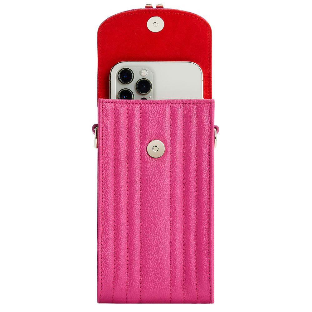 Mimi Phone Case with Wristlet & Lanyard pink 33 Mimi Phone Case with Wristlet & Lanyard black