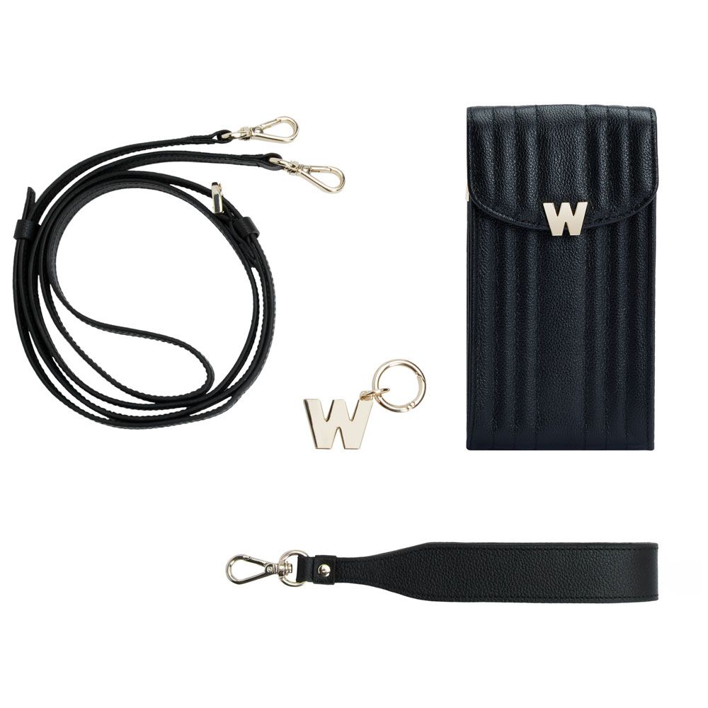 Mimi Phone Case with Wristlet & Lanyard pink 7 Mimi Phone Case with Wristlet & Lanyard black