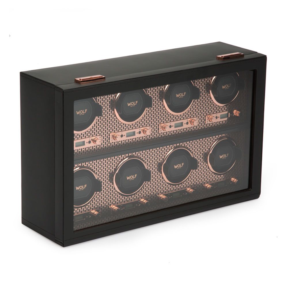 Axis 8 Piece Watch Winder copper