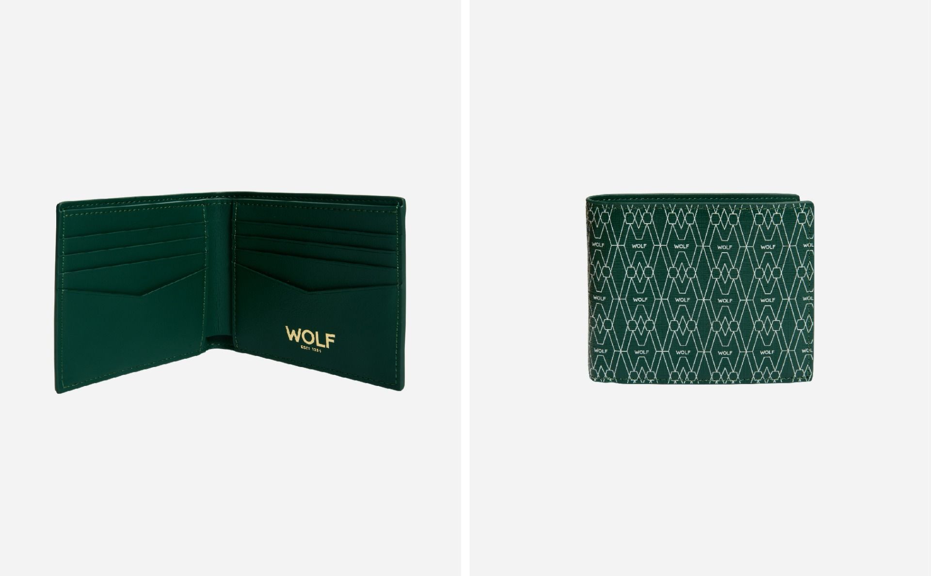 Signature Billfold green