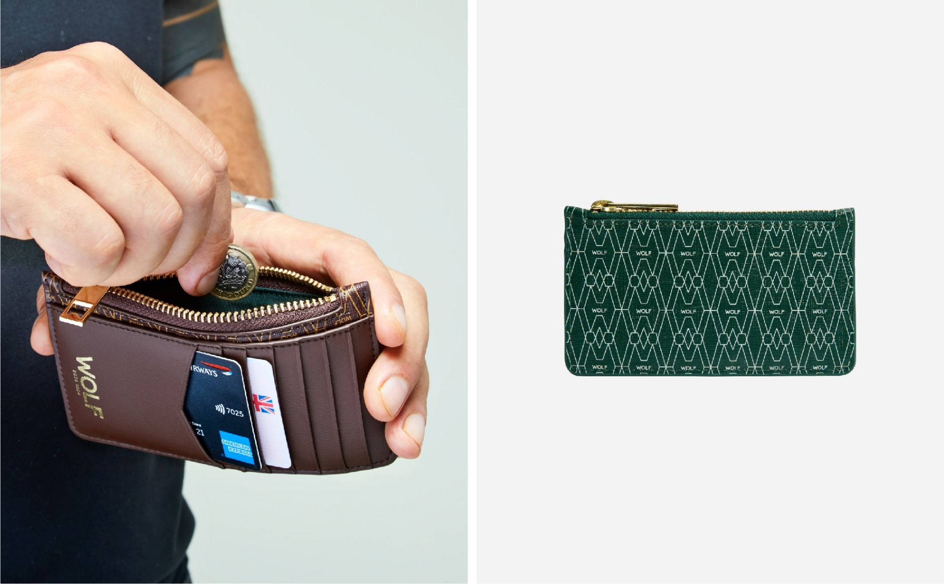 Signature Zip Case blue