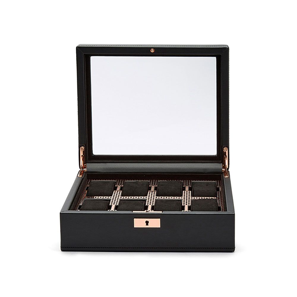 Axis 8 Piece Watch Box copper