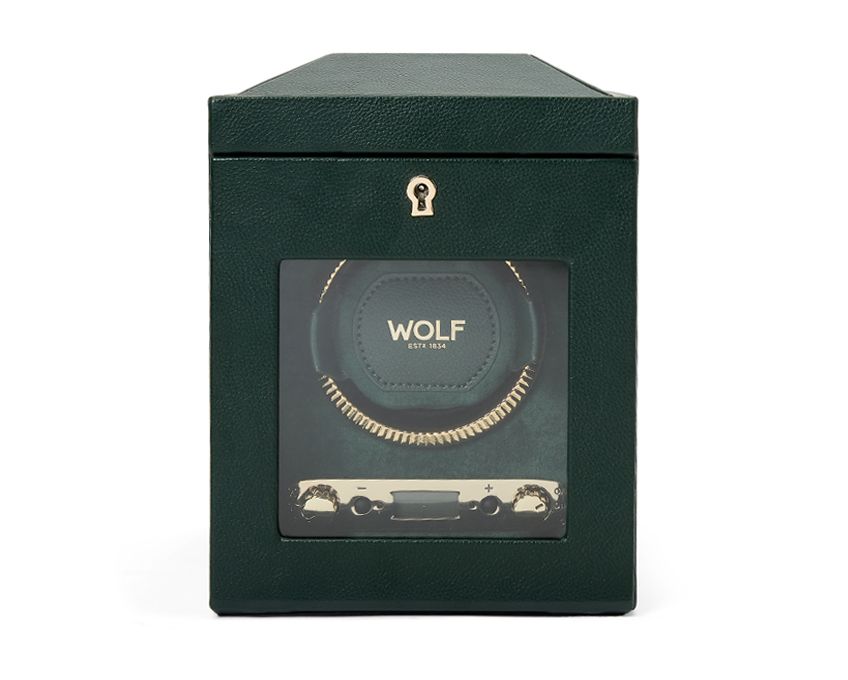 British Racing Single Watch Winder green