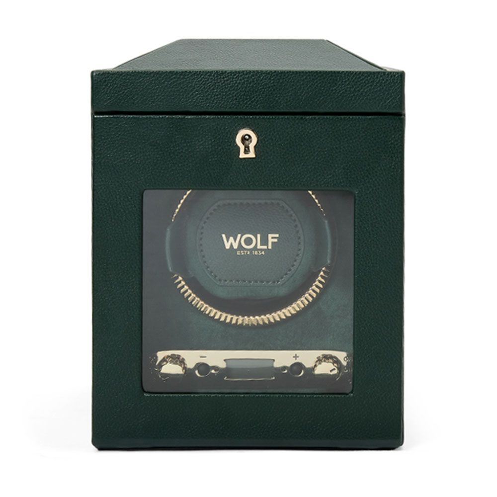 British Racing Single Watch Winder green