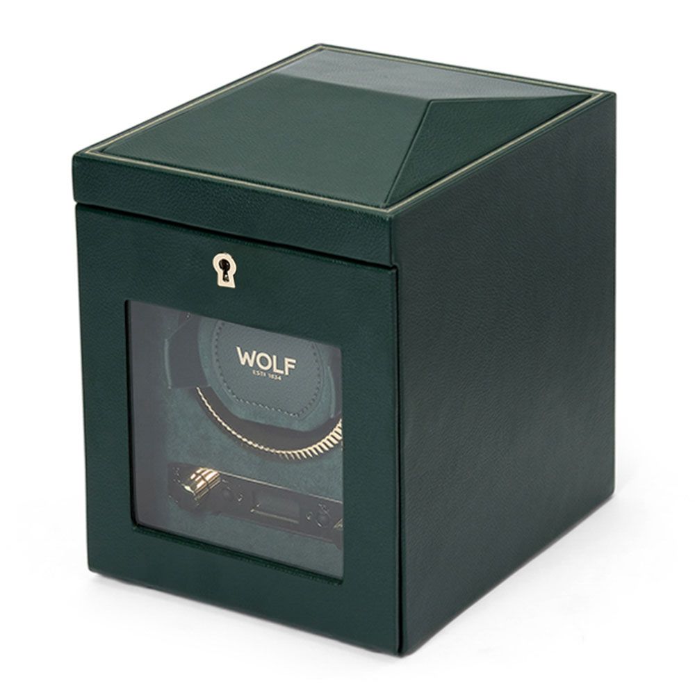 British Racing Single Watch Winder green