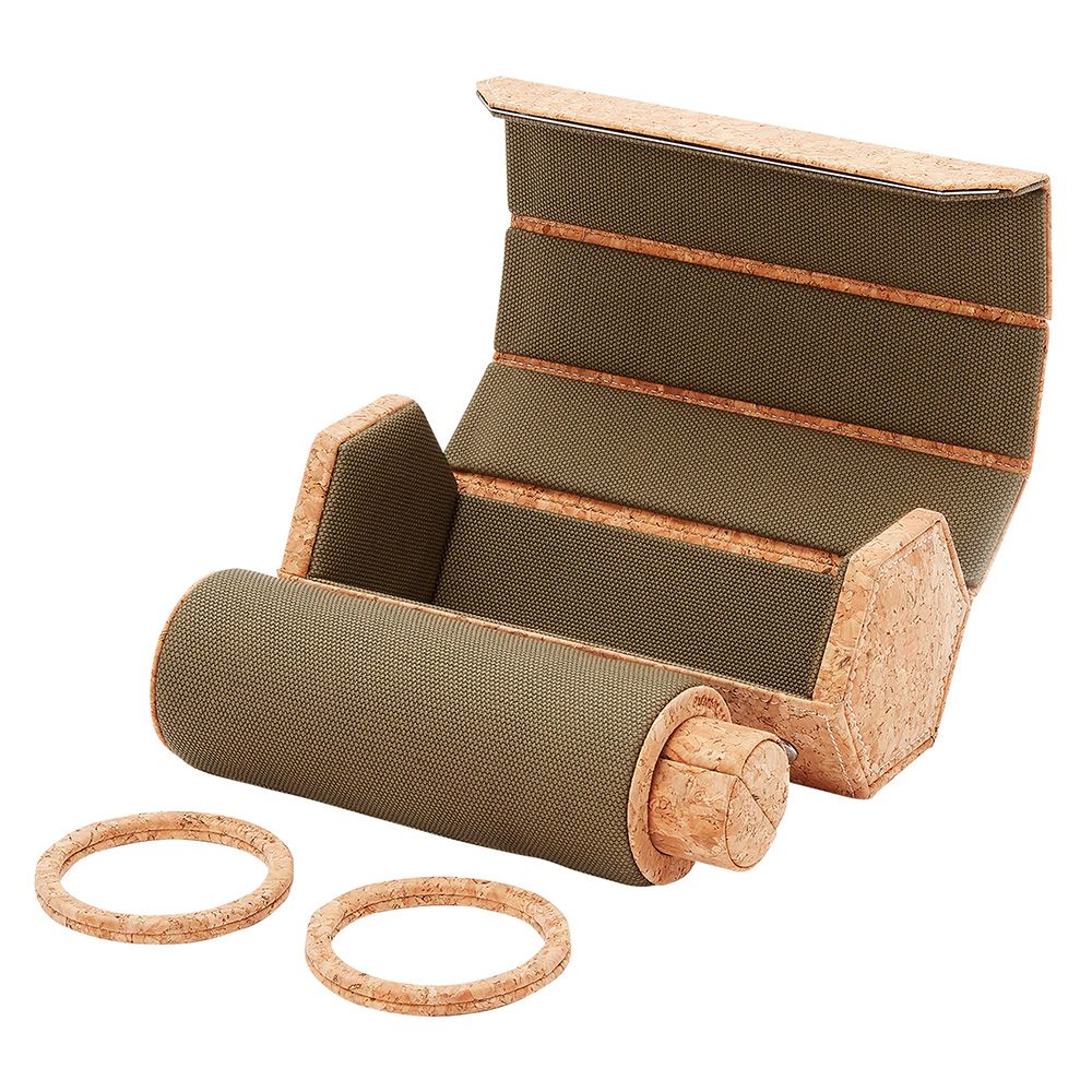Cortica Triple Hexagon Watch Roll With Capsule cork