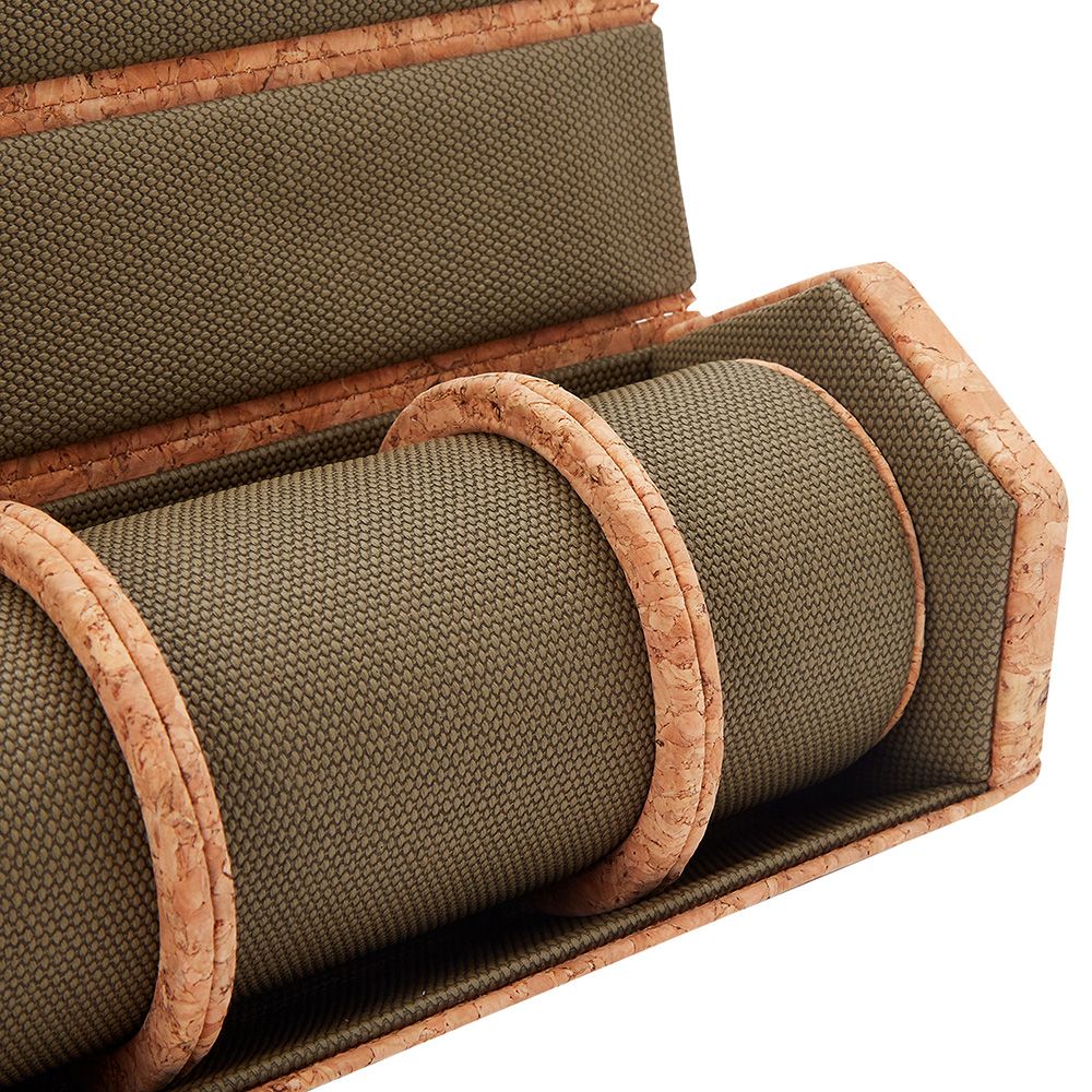 Cortica Triple Hexagon Watch Roll With Capsule cork 4 Cortica Triple Hexagon Watch Roll With Capsule cork