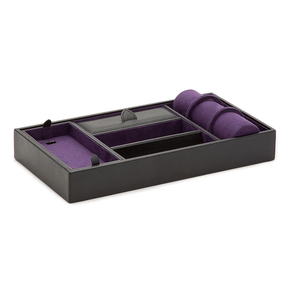 Blake Valet Tray With Cuff blackpurple 11 Blake Valet Tray With Cuff blackpurple