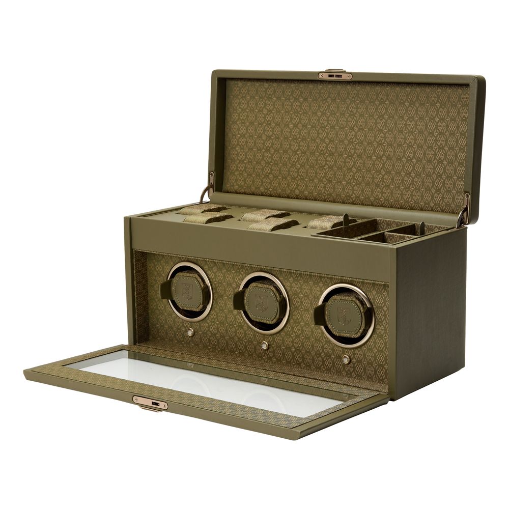 Earth Triple Watch Winder coffee 17 Earth Triple Watch Winder coffee