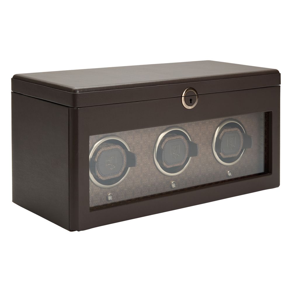 Earth Triple Watch Winder coffee 2 Earth Triple Watch Winder coffee