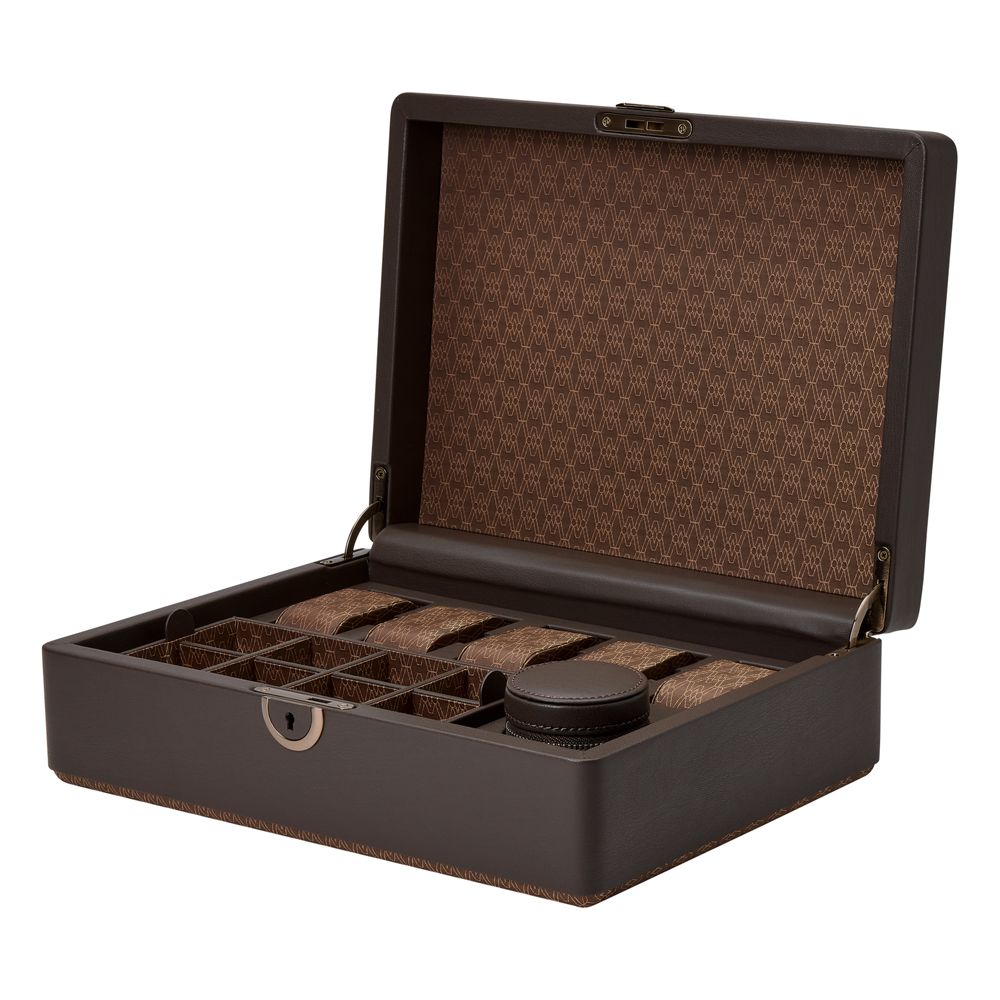 Earth 5 Piece Watch Box with Storage olive