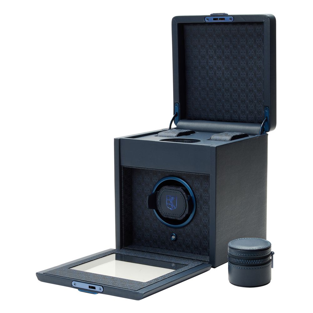 Earth Single Watch Winder olive 11 Earth Single Watch Winder midnightblue