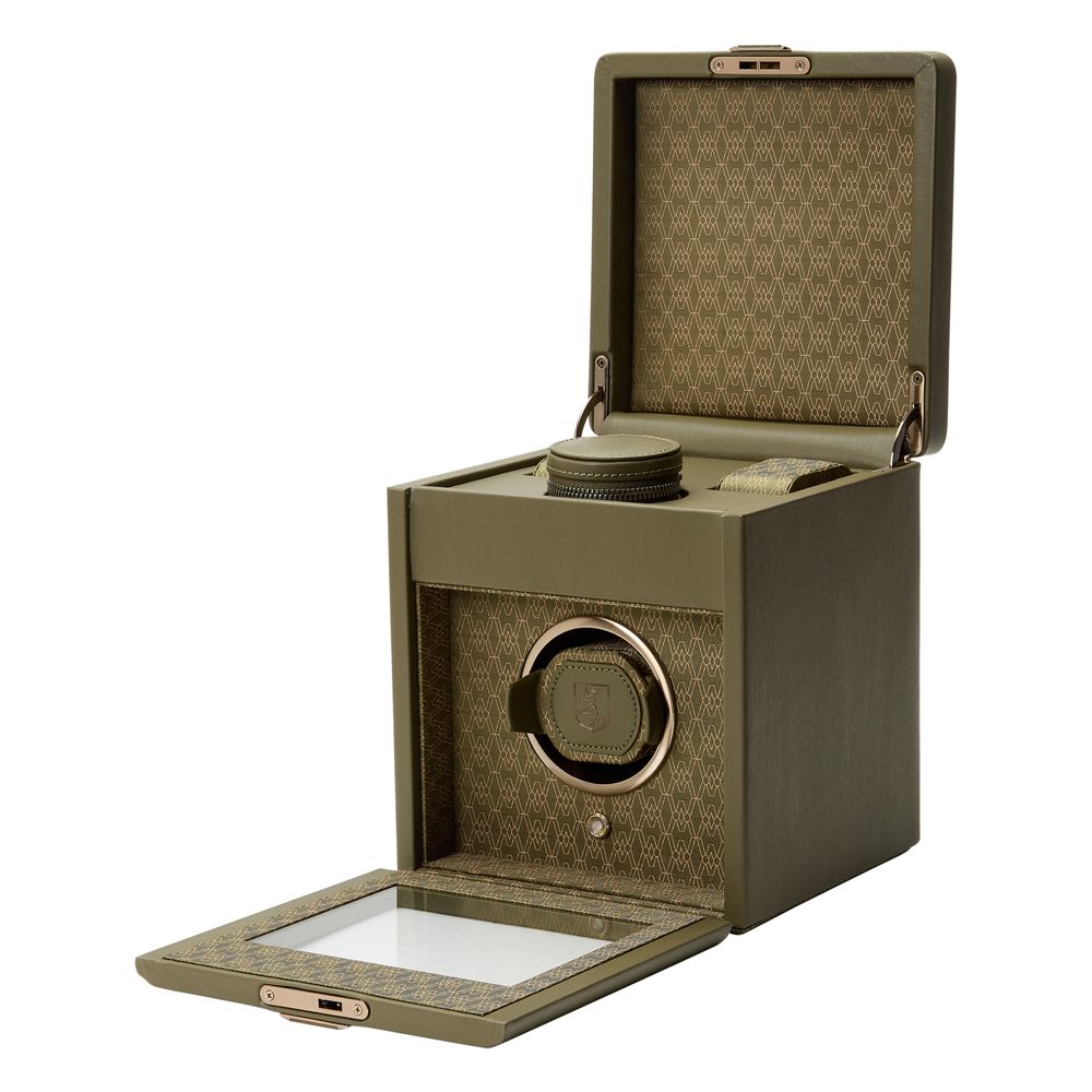 Earth Single Watch Winder olive 17 Earth Single Watch Winder midnightblue