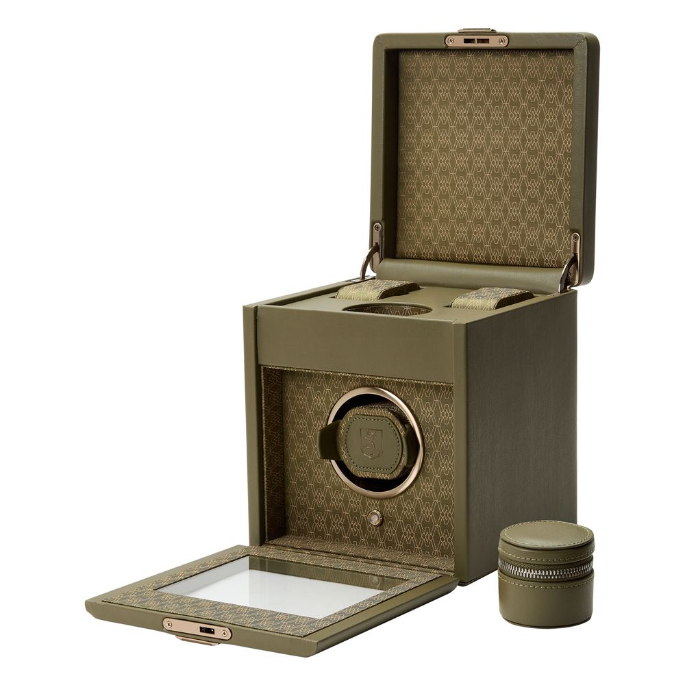 Earth Single Watch Winder olive 18 Earth Single Watch Winder midnightblue