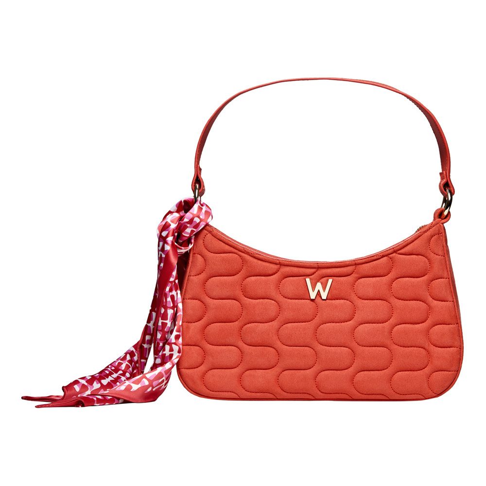 Mimi Swirl Shoulder Bag with Scarf nutshellbrown 10 Mimi Swirl Shoulder Bag with Scarf radiantred