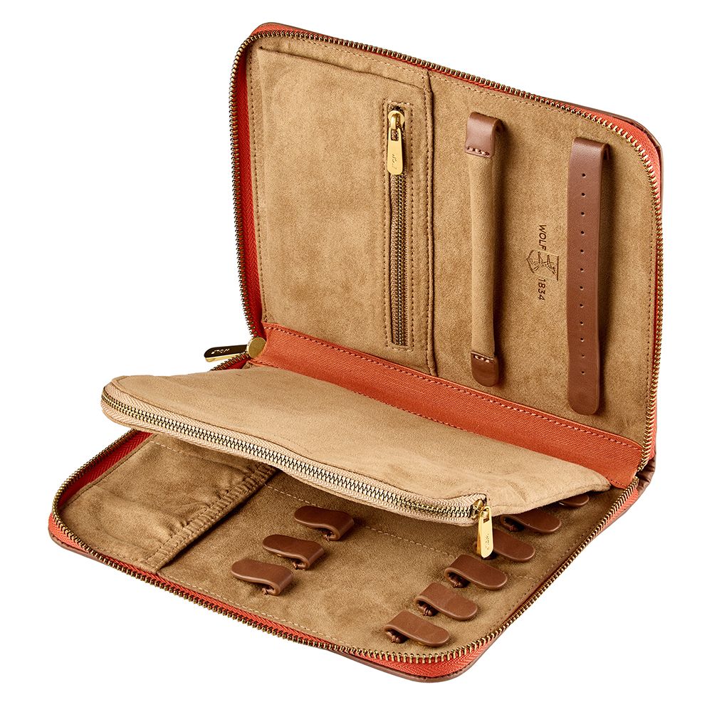Ida Travel Zip Jewelry Portfolio khaki 7 Ida Travel Zip Jewelry Portfolio khaki