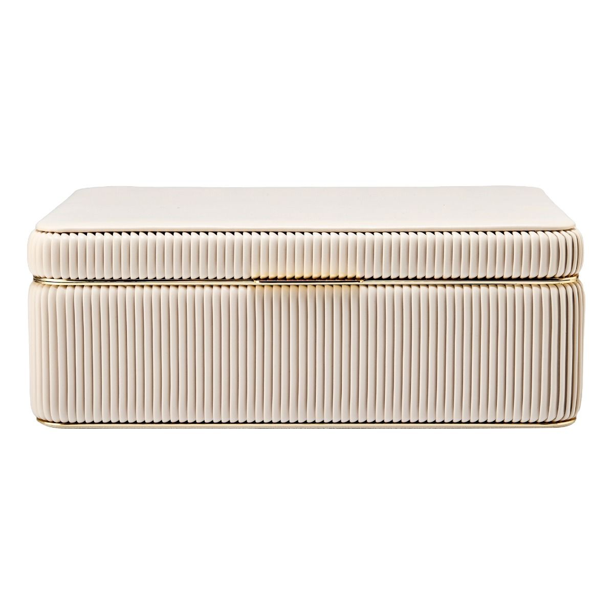 Bella Large Jewelry Box bone