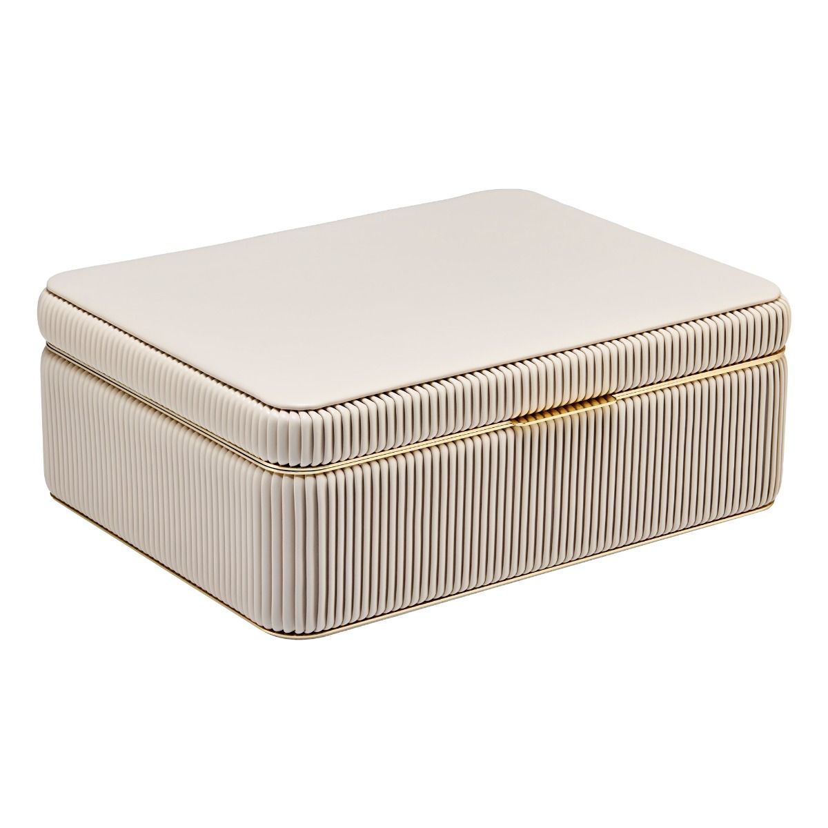 Bella Large Jewelry Box bone