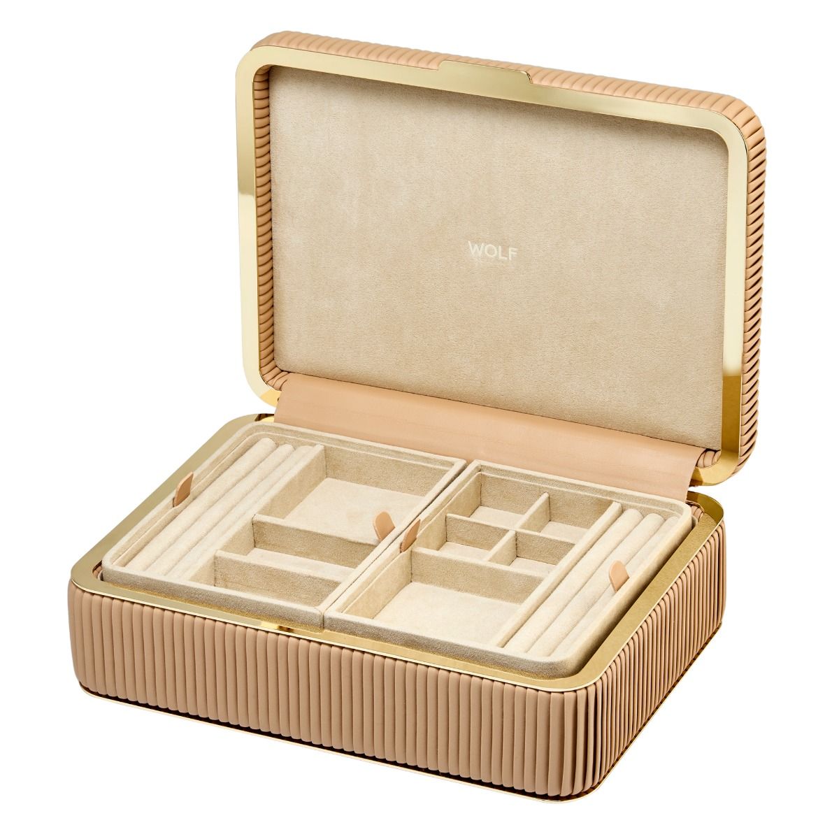 Bella Medium Jewelry Box bordeaux 13 Bella Medium Jewelry Box bone