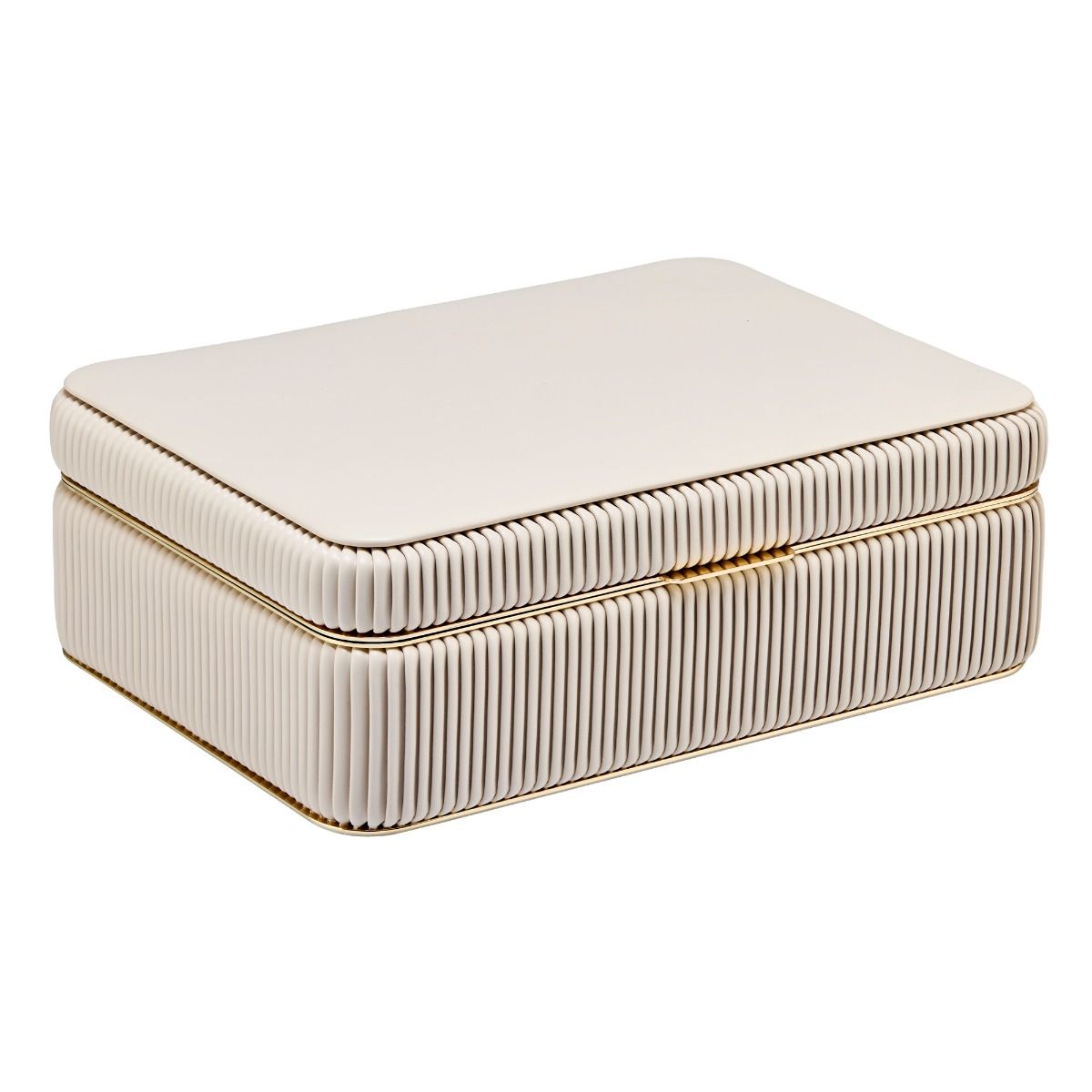 Bella Medium Jewelry Box bone