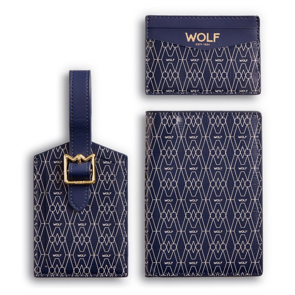 Signature Passport, Card Case & Luggage Tag Gift Set orange 3 Signature Passport, Card Case & Luggage Tag Gift Set blue