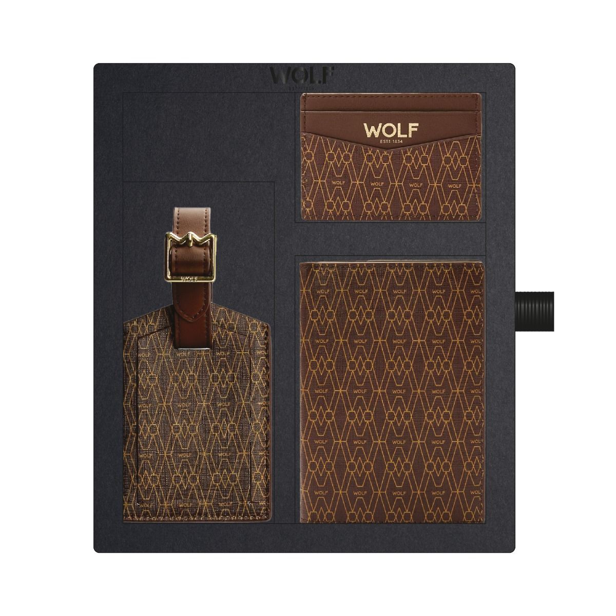 Signature Passport, Card Case & Luggage Tag Gift Set orange 4 Signature Passport, Card Case & Luggage Tag Gift Set blue