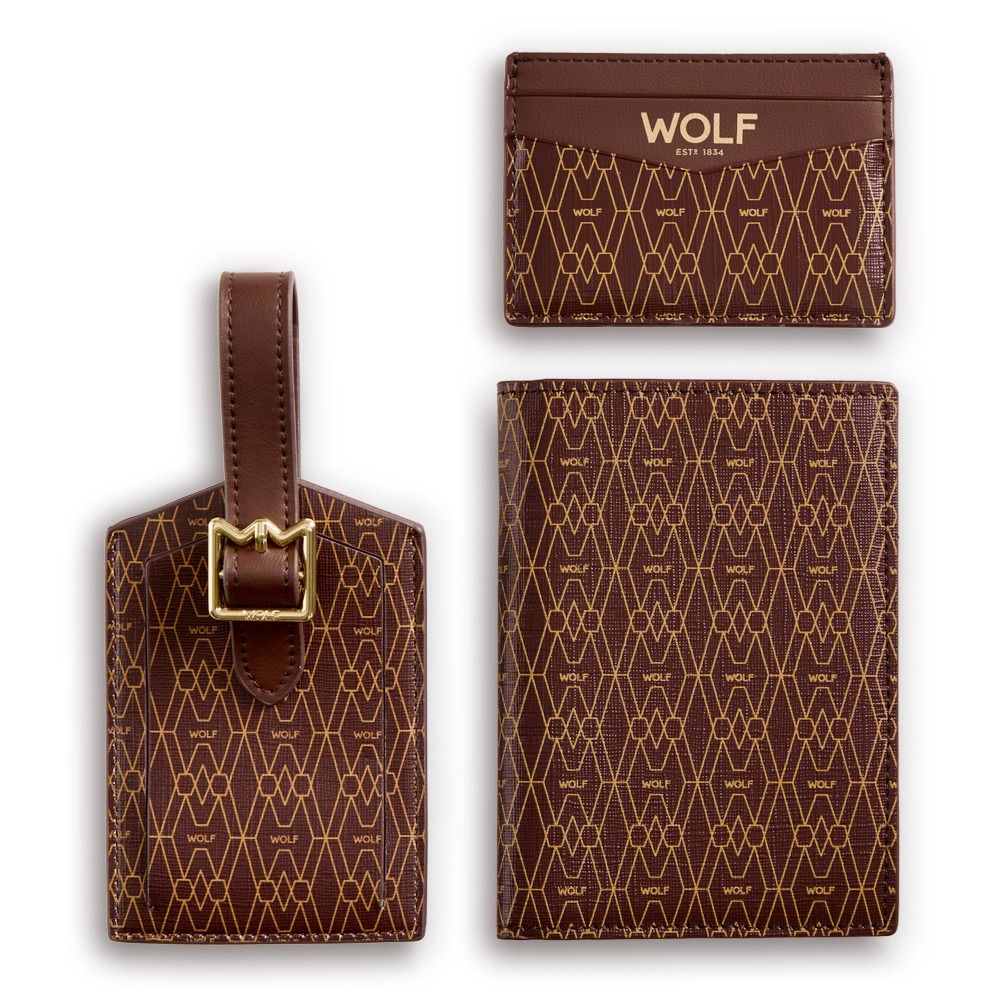 Signature Passport, Card Case & Luggage Tag Gift Set orange 6 Signature Passport, Card Case & Luggage Tag Gift Set blue