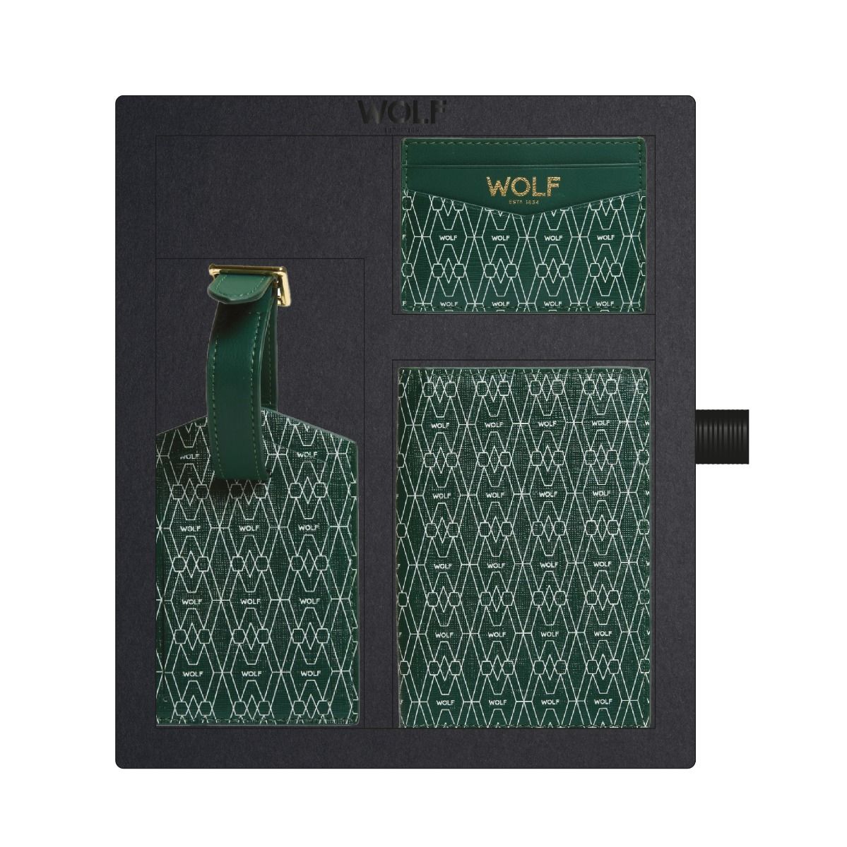Signature Passport, Card Case & Luggage Tag Gift Set orange 7 Signature Passport, Card Case & Luggage Tag Gift Set blue