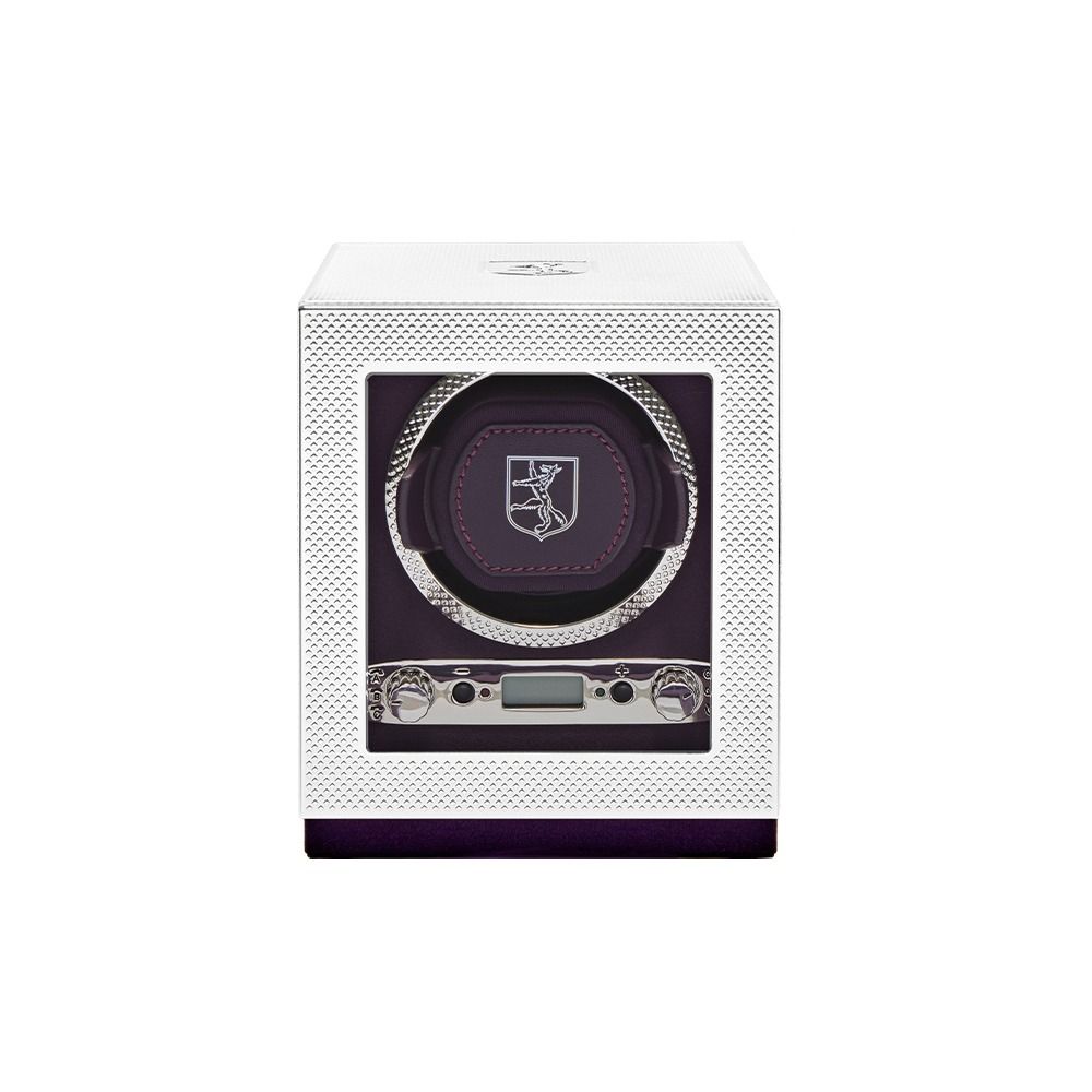 Silver Single Watch Winder silver