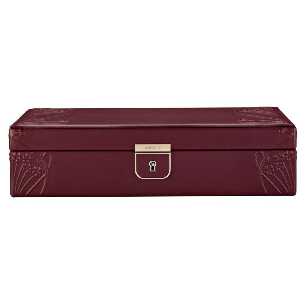 WOLF X LIBERTY Medium Jewelry Box navy