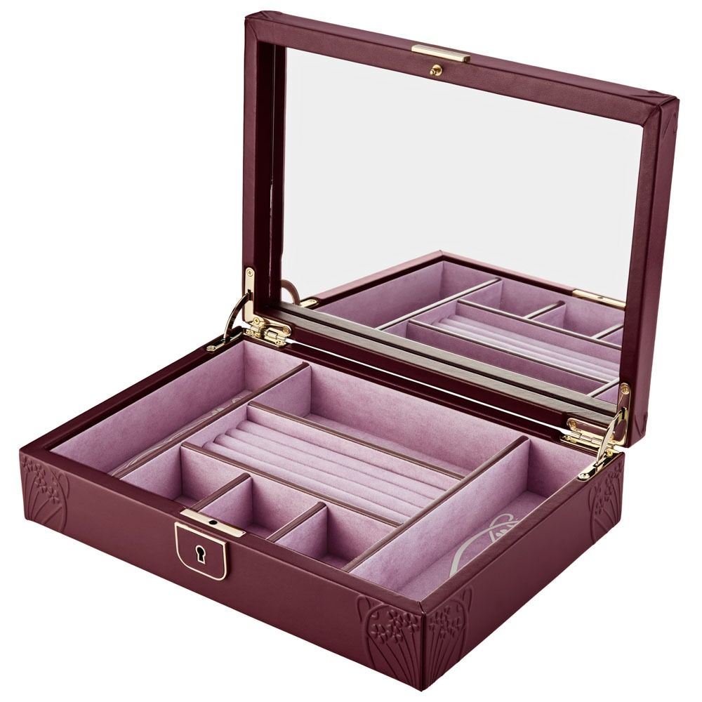 WOLF X LIBERTY Medium Jewelry Box navy