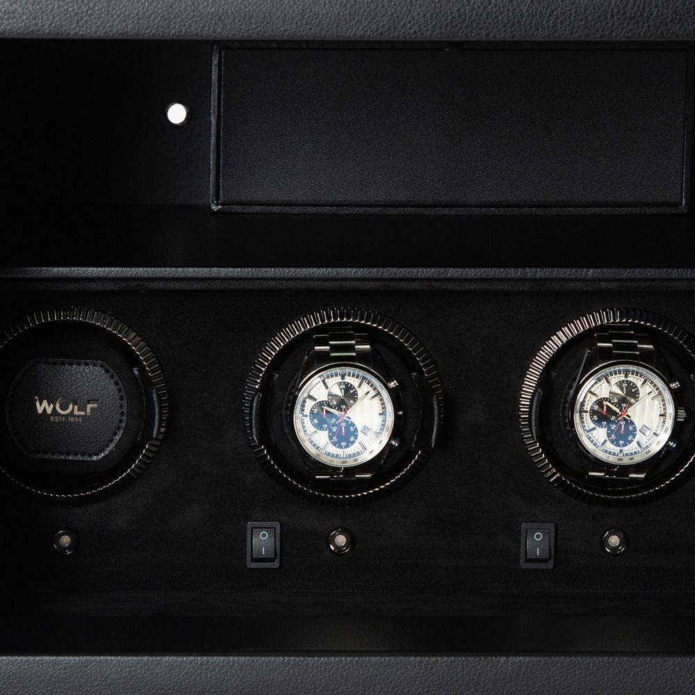 The Den 4 Piece Watch Winder Safe green 4 The Den 4 Piece Watch Winder Safe green