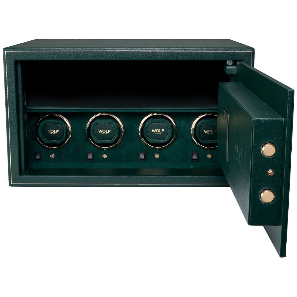 The Den 4 Piece Watch Winder Safe green 9 The Den 4 Piece Watch Winder Safe green