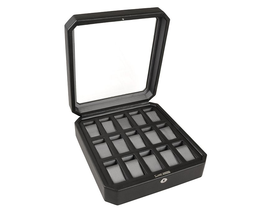 Windsor 15 Piece Watch Box windsorblackpurple