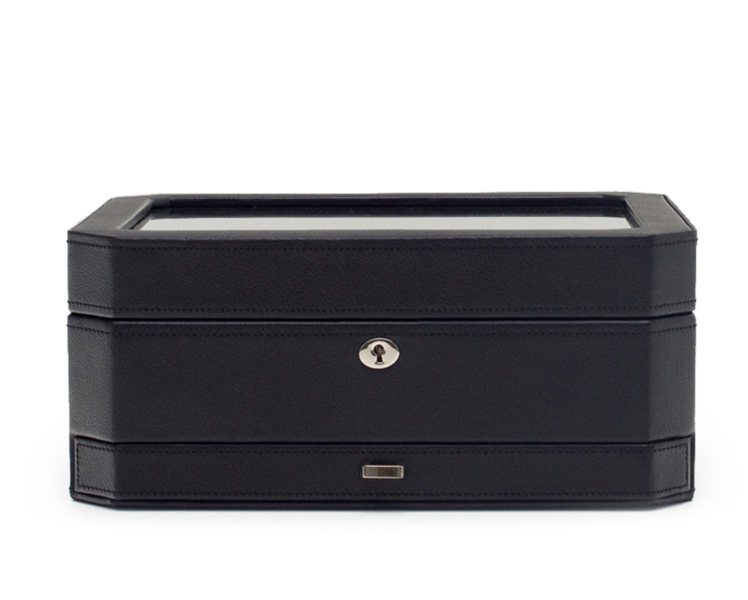 Windsor 10 Piece Watch Box with Drawer windsorblackpurple
