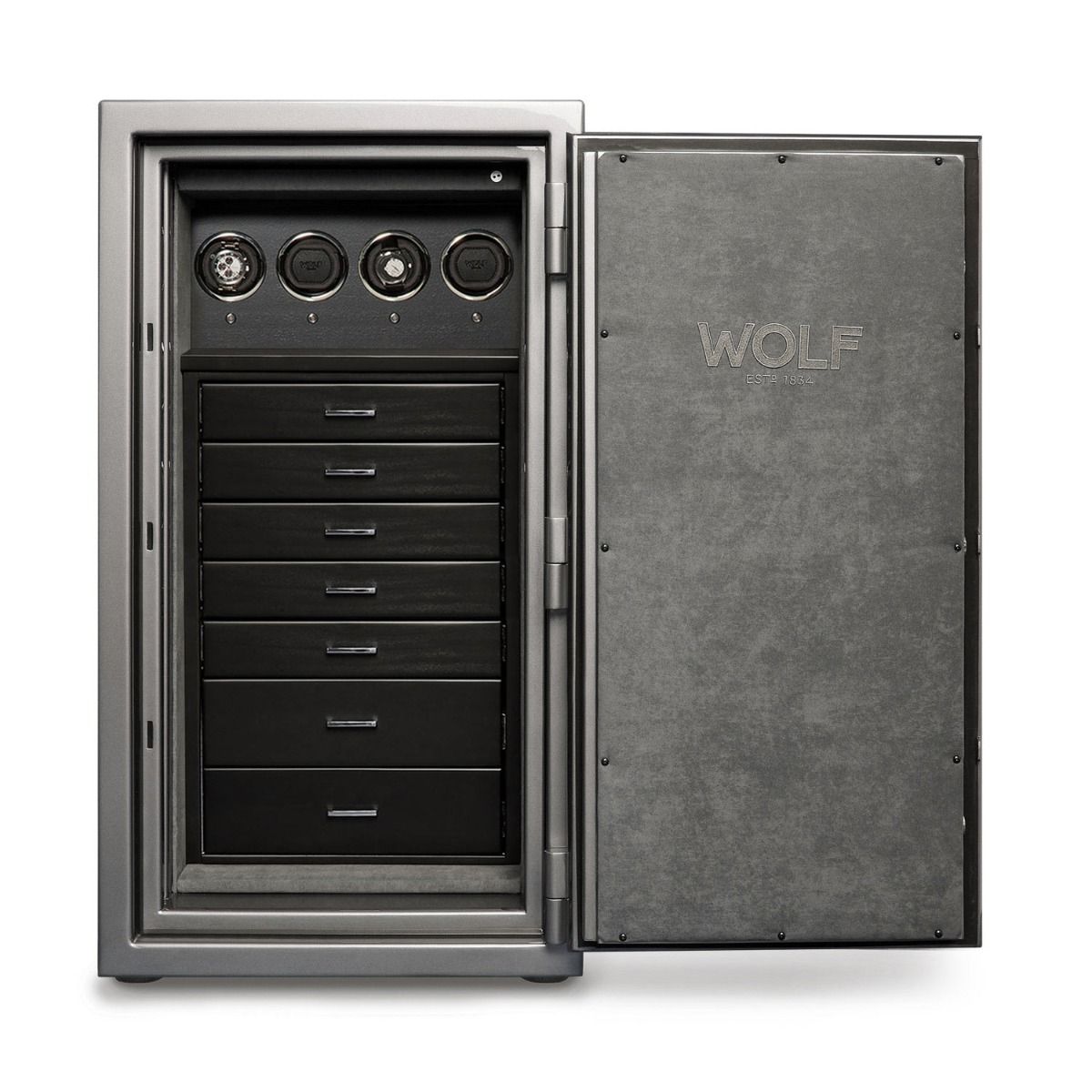 Atlas 4 Piece Winder Safe onyxgunmetal 16 Atlas 4 Piece Winder Safe onyxchrome