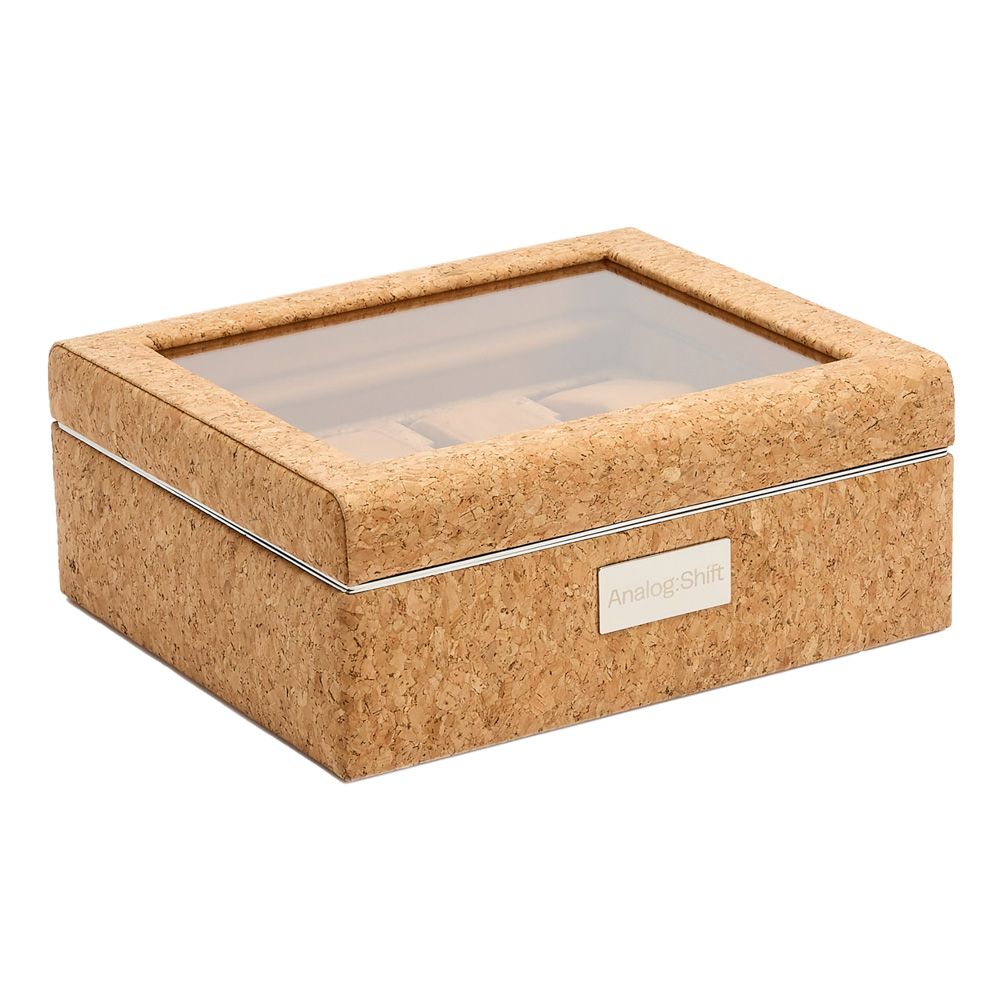 Analog/Shift 1976 Collection 8 Piece Watch Box analog-shiftcork