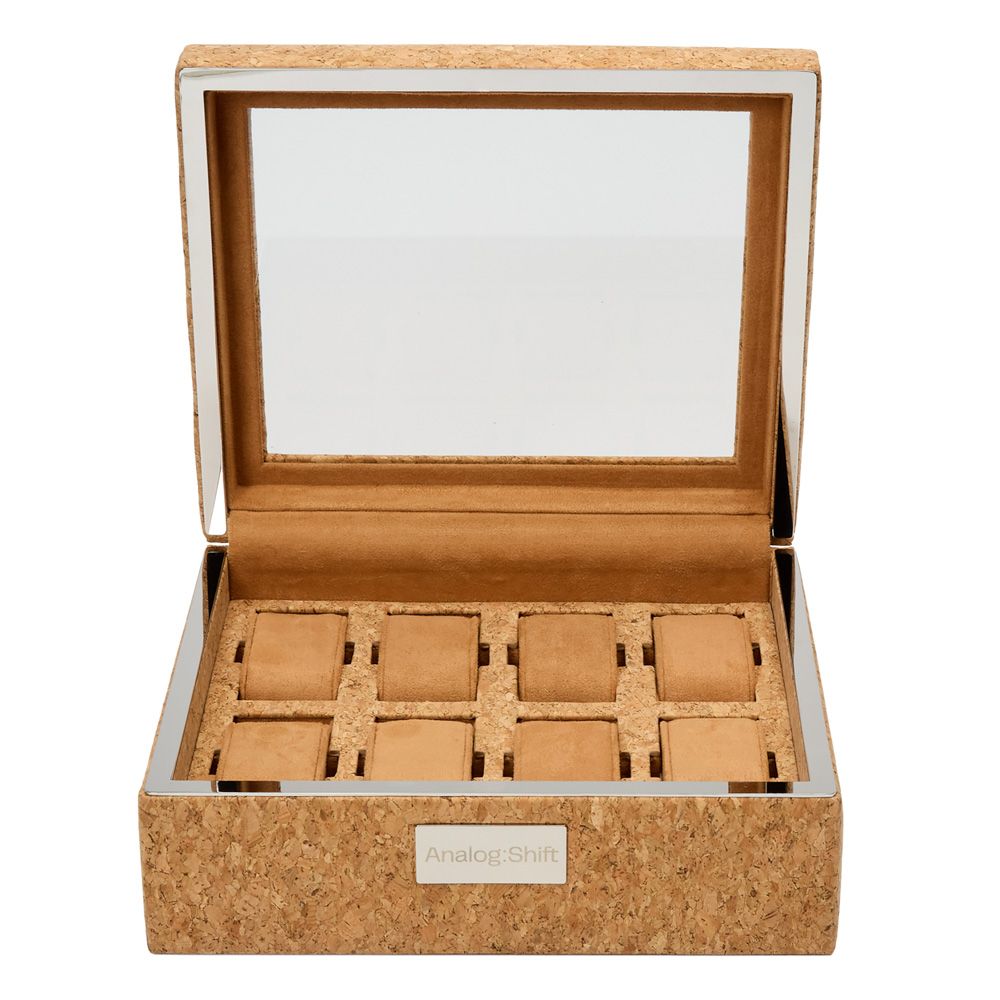 Analog/Shift 1976 Collection 8 Piece Watch Box analog-shiftcork
