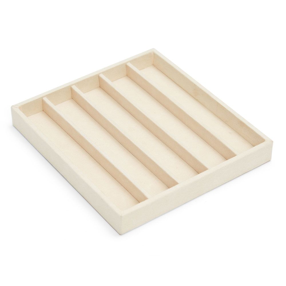 Vault Half Insert Tray - Necklace beige